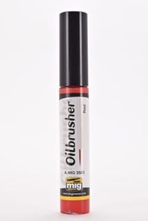 Ammo of Mig Jimenez OILBRUSHER RED A.MIG3503