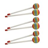 Percussion Drumsticks – PVC & 25 cm | Marimba Schlägel | Glockenspiel Stöcke...