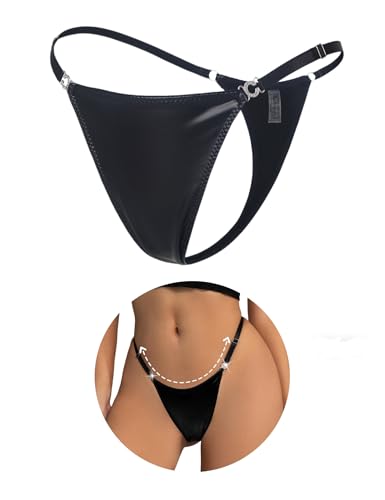 comeondear String Tanga Damen Sexy PU-Leder...