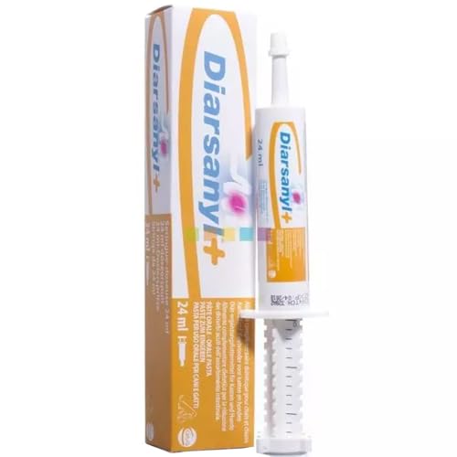 Diarsanyl Plus | 24 ml | Ergänzungsfuttermittel für Hunde und Katzen | Zur Unterstützung bei Resorptionsstörungen des Darms und akutem Durchfall