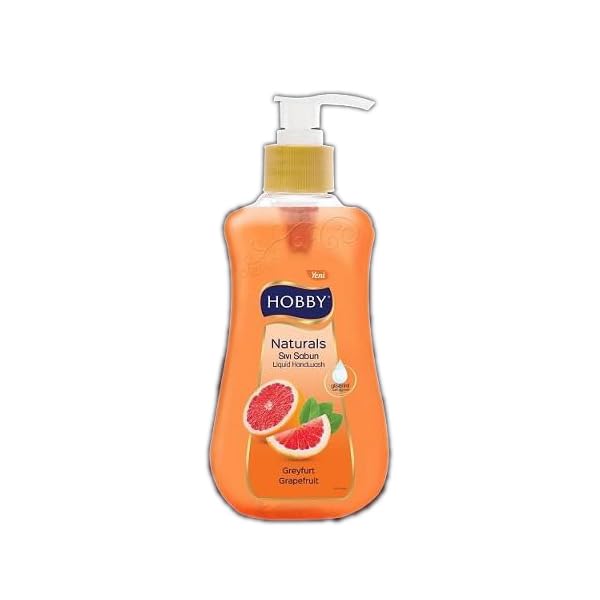 Hobby Sıvı Sabun Naturel Greyfurt 400ml (3 paketi)