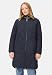 camel active Damen Wasserabweisender Parka mit einem Zwei-Wege Reißverschluss Dunkelblau, womenswear-42