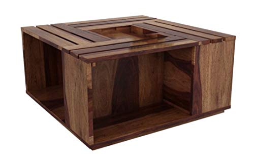 Image of Wooden Center Table for Living Room | Coffee Table for Home Wooden Coffee Table for Living Room and Office | Tea Table | Sofa Set Center Table in NaturalFinish