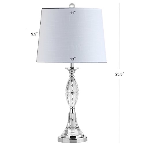 Lámpara de Mesa de Cristal JONATHAN Y 25.5" Juego de 2 miniatura 4