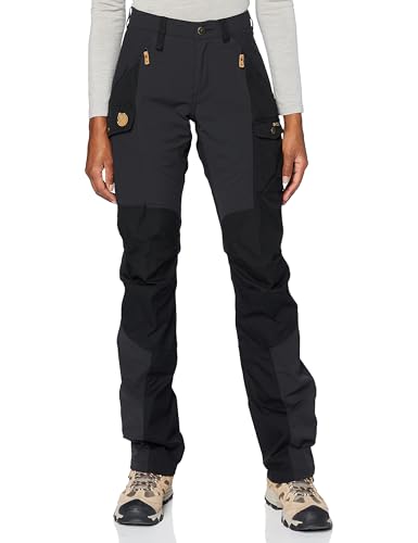 Image of Fjallraven Nikka Curved Women's Trekking Trousers - Water Resistant, Reinforced Fabric, Curved Fit - Hiking, Trekking