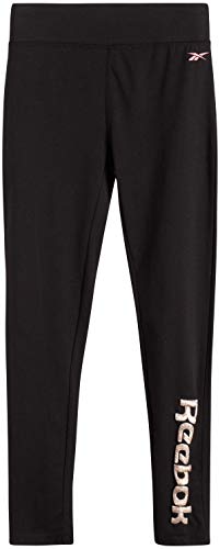 Conjunto esportivo para meninas Reebok com camiseta, leggings e jaqueta tricotada (3 peças), pôr do
