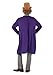 Willy Wonka Costume for Men, Purple Jacket Chocolate Factory Uniform & Top Hat for Movie Cosplay & Halloween