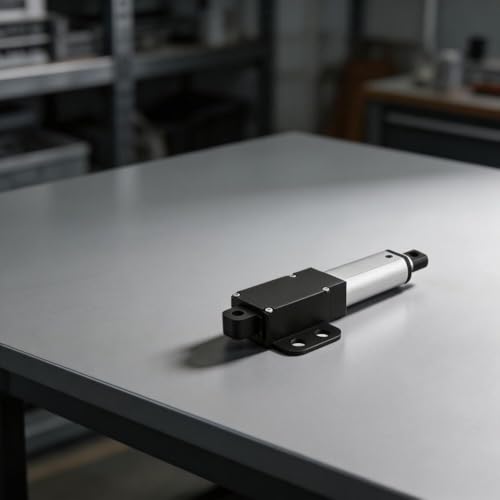 Actuador lineal eléctrico 12V evita atascos mecánicos con final de carrera inteligente 4