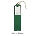 RibbonsNow Participant Award Ribbons - 100 Green Ribbons with Card & String