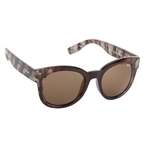 Image of Lee Cooper UV Protected Round Unisex Sunglasses - (LC9093SXAWINE|49|Brown Color Lens)