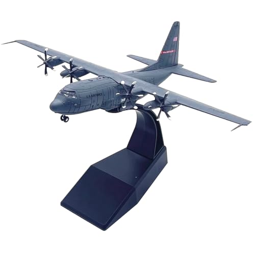 CHICHIYANG 1:200 Scale US C-130 Hercules Transport Aircraft Model Alloy Multi-Purpose Tactical Airplane Miniature Souvenir Display