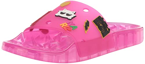 KARL LAGERFELD Niya, Sandalias deslizantes Mujer, orquídea, 38.5 EU