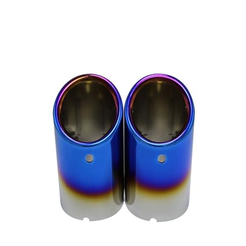 Tuyau d'échappement look sport bleu pour embellir votre Tiguan ou Jetta lors de vos trajets