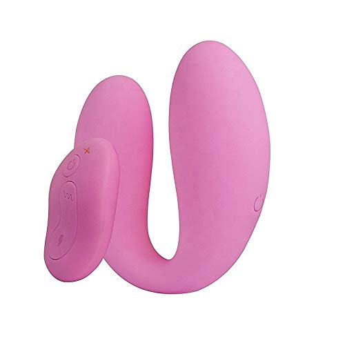 Vibrador Casal Controle Remoto Wireless Recarregável U Smile (Rosa)