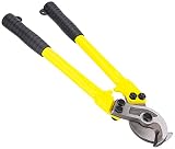 14in Hardened Cable Cutter Wire Rope Cable Cutter, Heavy Duty Wire Cutter for Aluminum Copper Wire U
