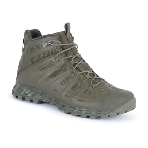 Chaussures de randonnée homme AKU Selvatica Tactical Mid GTX pour éviter les pieds mouillés en forêt