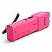 POLICE Stun Gun for Self Defense 928 - High Voltage Rechargeable with LED Flashlight, Compact & Heavy Duty, Personal Security for Women - Pink