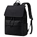 LOVEVOOK Rucksack Damen, Leichter Schulrucksack Teenager mit Laptopfach, 15.6 Zoll School Backpack Women Casual Daypacks Tagesrucksäcke Schultasche für Uni Schule Reise Arbeit, Schwarz