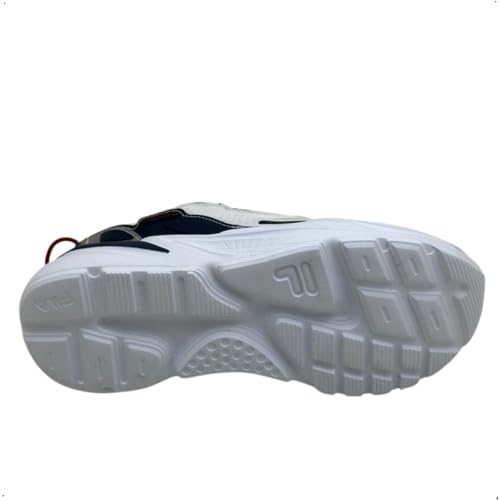 Tenis Fila Street Fit Masculino,Branco/Marinho/Vermelho,43