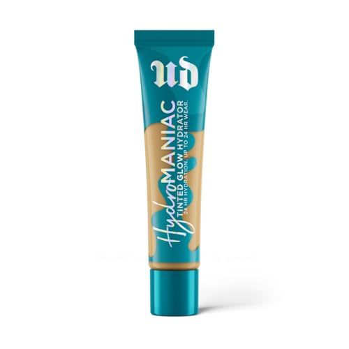 Image of Urban Decay Stay Naked Hydromaniac Tinted Glow Foundation, Buildable Medium Coverage, Vegan Formula*, Shade: 50, 35ml