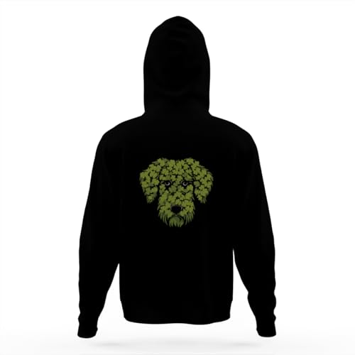 Vintage St Patricks Day Cute Puppy Dog Hoodies for Teen Girls Boys Lightweight Kangaroo Pocket Sweatshirt4