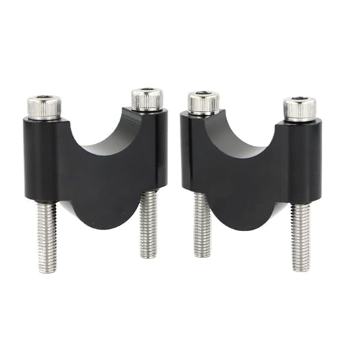 Manillar Motocicleta Elevador Elevadores de manillar 25,4 mm para Shadow 600 750 1100 VTX 1300, elevadores montaje aluminio CNC para motocicleta