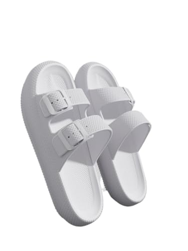 2025 Men's Outdoor Fashion Thick Sole Sandals - Lightweight Non-Slip Shower Slippers for Bathroom and Home