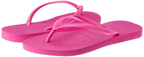 Chinelo Slim, Havaianas, Feminino, Rosa Hollywood, 35/36
