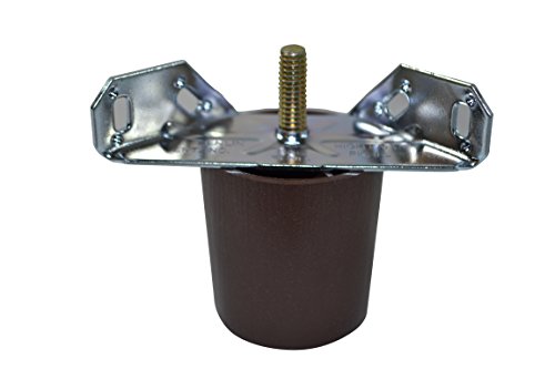 FR Chair Sofa Sectional Leg Bracket Fits 1/4 Inch Bolt