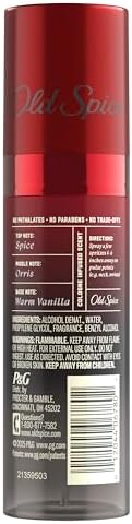 Old Spice Cologne Mist for Men, The Spice Alchemist Collection, 24/7 Cologne Infused Scent, No Trade Off Formula, Free of Parabens & Phthalates, Cashmere + Vanilla Wood Scent, 3.8 oz — view 13