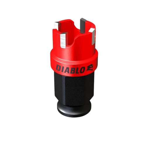 Fraise à dents en carbure Diablo DHS0750CF Steel Demon 1,9 cm pour scie cloche métal