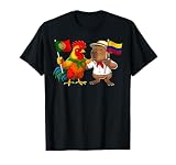 Portugal Colombia Flag Portuguese Roots Colombian Heritage T-Shirt