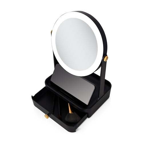 Espejo de maquillaje redondo con luz LED 5X Zadro miniatura 6