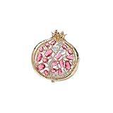 Broches et pins Broche De Luxe Cuivre Micro Incrustation Grenat Pins Vêtements Cadeaux Assortis 1 Pcs