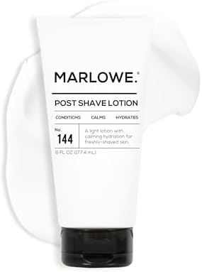 MARLOWE. Post Shave Lotion, Conditioning Aftershave, 6 oz