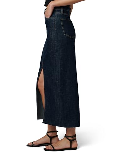 Joe's Women's The Eva High Rise Maxi Denim Skirt with Front Slit2