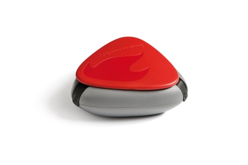 Light My Fire Salt & Pepper Plus Spice Storage and Dispenser with Three Waterproof Compartments, Red