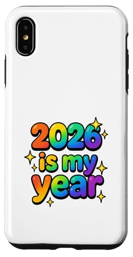 2026 Is My Year ���C���{�[ �y�ϓI �V�ѐS �z�C�Ȕ��w �X�}�z�P�[�X iPhone XS Max �p