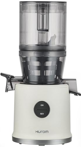 Hurom H80-ST Neuer Slow Juicer | Elektrische Kaltpresse | Entsafter für Gemüse & Obst | 2.2L Kapazität | Automatische Entsaftungsfunktion | BPA-frei | 15 Jahre Garantie | 200W | (Marmor)