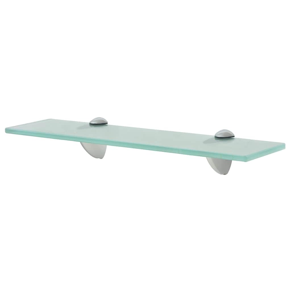 Homogen Wandregal Glas 40x10 cm 8 mm 10 kg modernes Design für Wohnzimmer Küche Bad Schlafzimmer Flur