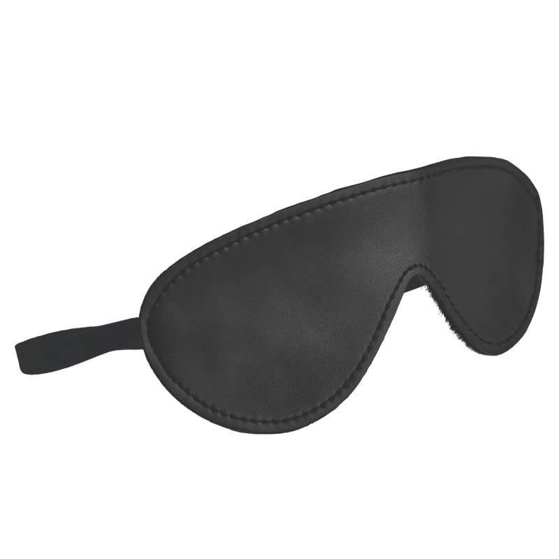 Shadow, Kit de BDSM, 8 Accesorios, Cuero Vegano, Interior Suave y Acolchado (Negro)