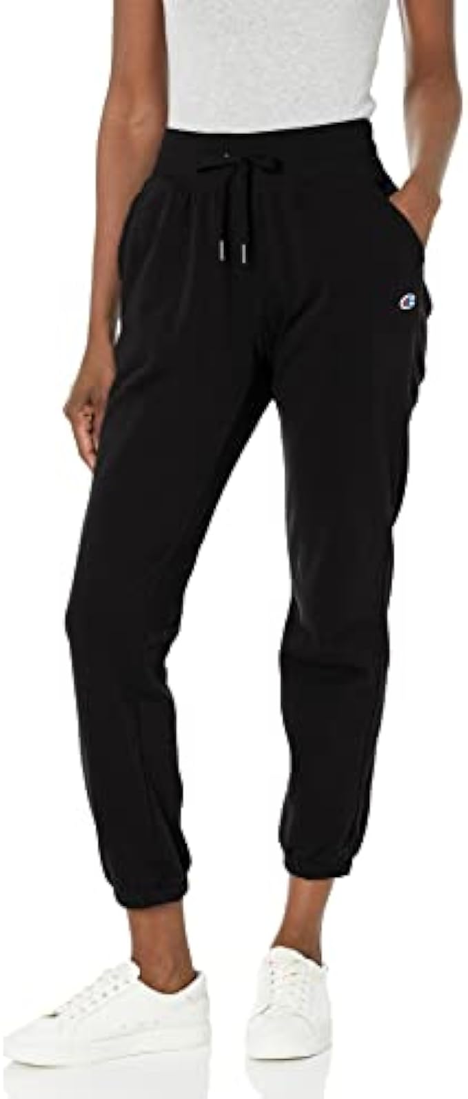 Champion Women's Campus French Terry Sweatpants, Cotton Pants, Women’s Drawstring Sweatpants, 29"