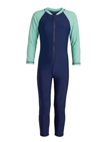 Maillot de bain une pièce fille à manches longues pour la plage et la mer