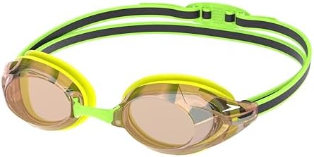 Speedo Unisex Vanquisher 3.0 Mirrored Goggles, Swim, Enhanced Vision Goggles (pack of 1)