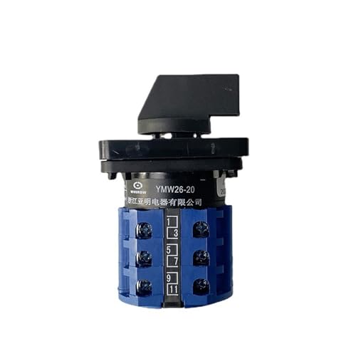 Interrupteur rotatif à cames 20A pour commande momentanée de moteur