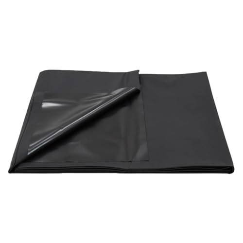 Protection de matelas imperméable pour lit d'appoint en PVC noir