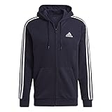 adidas Herren Essentials Fleece Kapuzenjacke, Legend Ink, XL