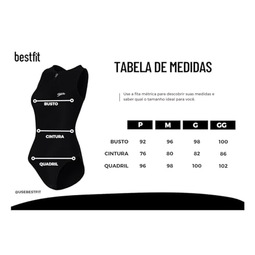 Maiô Speedo Cross 1 Natação (GG, Preto)