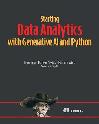 Starting Data Analytics with Generative AI and Python book cover