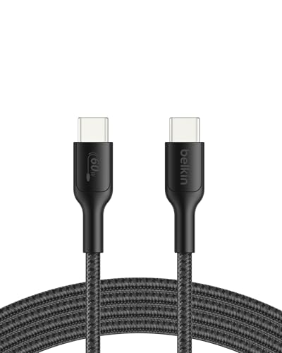 Ya en manzanajugosa.com: Belkin Gaming Cable USB-C a USB-C de 2m (60 W), Cable trenzado de carga, Carga Rápida para Nintendo Swith 2, iPhone 16, iPhone 15, iPad, MacBook Air, Chromebook y Samsung Galaxy S25 Ultra - Negro